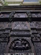 Catedral de Jaén. Coro. Creación del firmamento y los peces. 