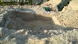 Villae romana de la Cañada del Parral. Estanque