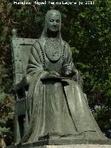 Monumento a Sor Juana Inés de la Cruz. Estatua