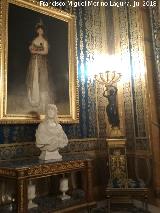 Palacio Real. Antecámara de Carlos III. Reina María Luisa de Parma de Goya