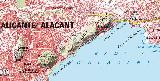 Sierra de San Julián. Mapa