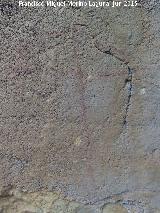 Pinturas rupestres del Abrigo del Rajón. Índalo
