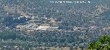 Aldea Lugar Nuevo. Desde el Santuario de la Virgen de la Cabeza