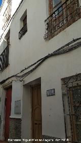 Casa de Juan Gutiérrez Padial. Fachada