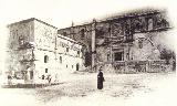 Plaza de Santa María. Plaza Santa María Tarjeta postal. Fototipia Hauser y Menet. 1902