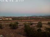 Luna. La Luna saliendo por la Aldea de Grañena Alta - Jaén