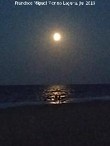 Luna. Playa de Carabassí - Santa Pola