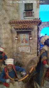 Catedral de Ja�n. Bel�n Napolitano. Hornacina de la Virgen de la Capilla