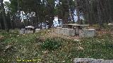 Área recreativa Caño Quebrado. Mesas