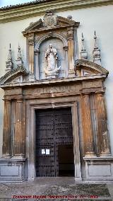 Monasterio de San Jerónimo. Portada del Monasterio. 