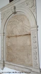 Monasterio de San Jerónimo. Sala del Capítulo de Culpas. Tumba