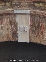 1880. Embovedado del Río Darro - Granada