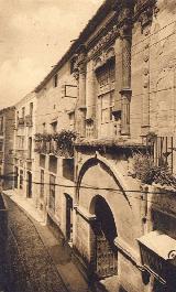 Casa Plateresca de la Calle Gradas n� 10. Foto antigua