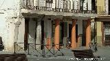 Casa de la Plaza de España nº 24. Pórtico