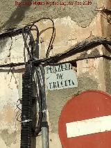Plazuela de Erlueta. Placa antigua