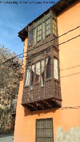 Casa de la Calle San Miguel n 15. Calle de balcones cerrados