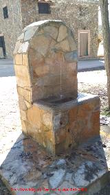 Fuente de la Iglesia de Cañada Morales. 