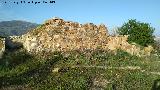 Cortijo de Córdoba. Muro de mampostería