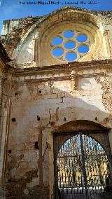 Monasterio de Piedra. Iglesia. Rosetón