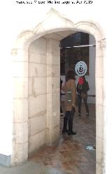 Monasterio de la Cartuja. Capítulo de Legos. Puerta