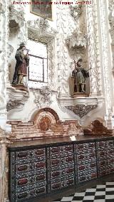 Monasterio de la Cartuja. Sacristía. Cajoneras