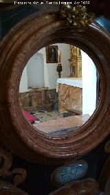 Monasterio de la Cartuja. Sagrario. Óculo a la capilla de la Inmaculada