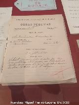 1920. Permiso de circulaci�n en Alcaudete de 1920. Archivo Hist�rico Provincial