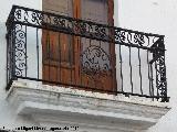Casa de la Calle Fernando Belmonte nº 12. Balcón