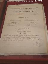 Expediente de matriculación del Hispano Suiza J-1055 en Jimena 1923. Archivo Histórico Provincial 1923. Expediente de matriculación del Hispano Suiza J-1055 en Jimena 1923. Archivo Histórico Provincial