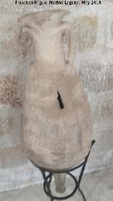 Yacimiento Tobarias. Ánfora siglos I-II Museo Arqueológico de Linares