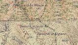 Tornajos de la Laguna. Mapa antiguo