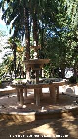 Carmen de los Mártires. Fuente de Felipe II. 