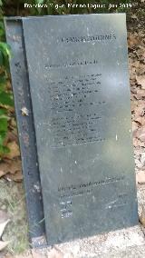 Carmen de los Mártires. Ruta de Poetas. 