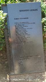 Carmen de los Mártires. Ruta de Poetas. 