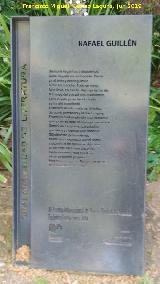 Carmen de los Mártires. Ruta de Poetas. 