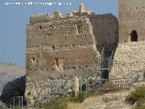 Castillo de Penella. Edificio almenado