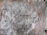 Inscripcin romana de la Cueva del Agua. 
