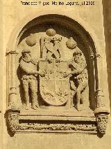 Catedral de Santa María. Capilla de los Vélez. Escudos y salvajes