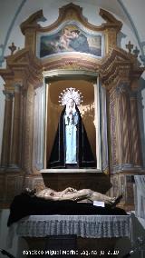 Iglesia de San Juan de Dios. Capilla de la Soledad y el Cristo Yaciente. 