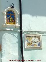 Calle Madre de Dios. Placa