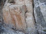 Pinturas rupestres de la Raspa de Piedra Redonda IV. Abrigo