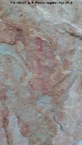 Pinturas rupestres de la Raspa de Piedra Redonda IV. Manchas