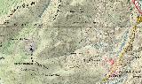 Cerro de los Tres Mancebos. Mapa