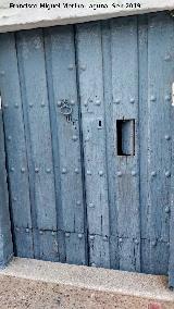 Casa de la Calle Esteña nº 36. Puerta de clavazón