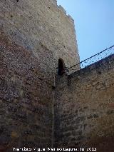 La Mota. Torre del Homenaje. Entrada