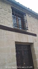 Casa de la Calle Currucote n� 4. Ventana y dintel