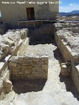La Mota. Palacio fortificado de los Said. Sótano abovedado