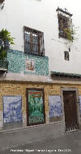 Placeta de la Seda. Azulejos