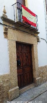 Casa de la Calle Roque Rojas n� 4. Portada