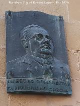 Placa de Vitoriano Garc�a. 